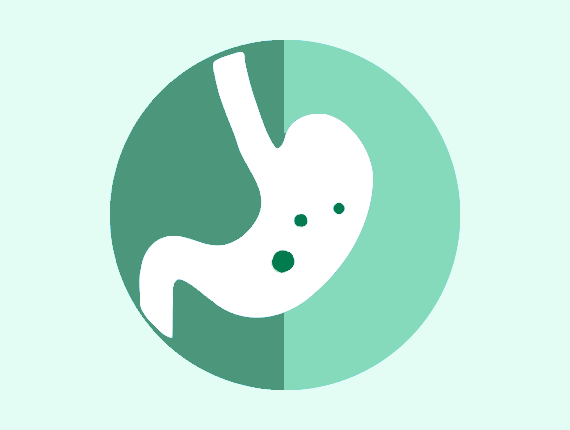 Digestive system icon, courtesy mcmurryjulie/Pixabay